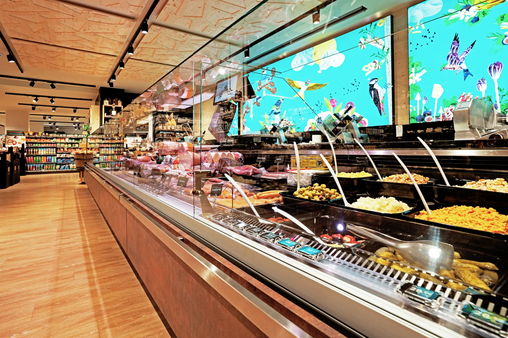 Fresh bread and baked goods in Wolkenstein