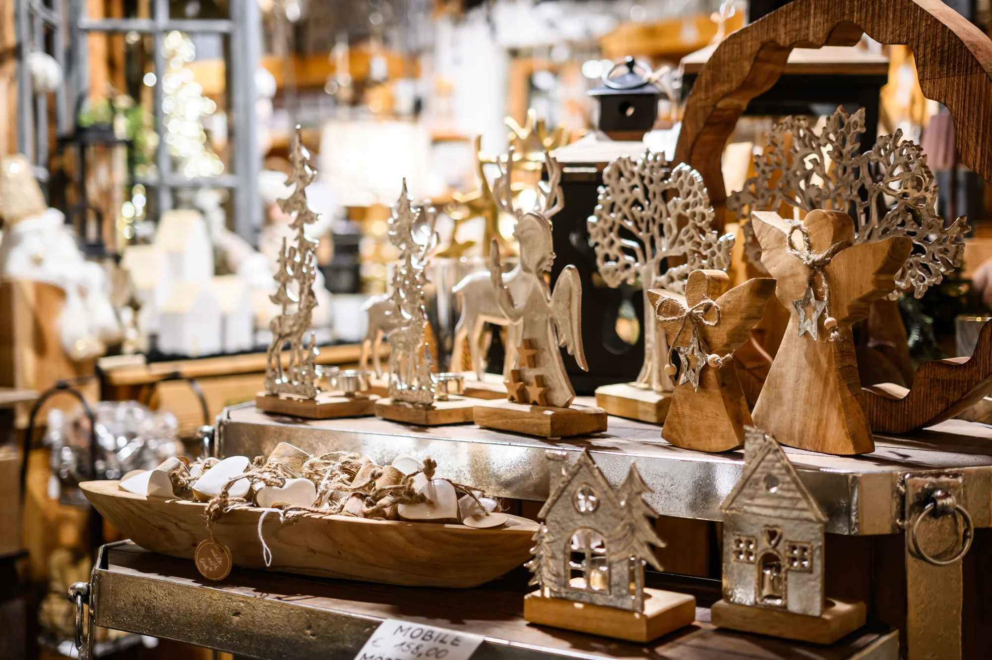 Handcrafted figures and woodcarvings from Val Gardena