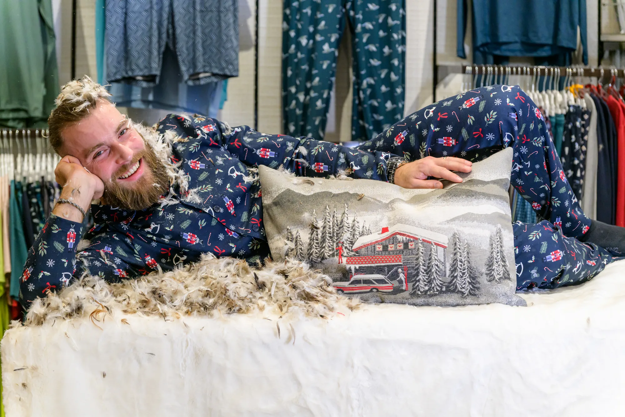Premium nightwear and pyjamas at Senoner Sartëur Selva Val Gardena